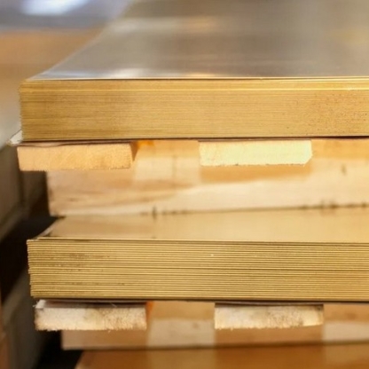 Лист латунный х/к твердый Л90 0,2 мм ГОСТ 2208-2007 в&nbsp;Волгограде

